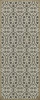 Pattern 51 Sense and Sensibility - vinyl floor cloth sizes 30x75, 36x90