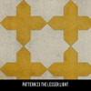 Pattern 23 The Lesser Light - vinyl floor cloth swatch sample