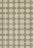 Pattern 23 Nazareth - vinyl floor cloth sizes 52x76. 70x102