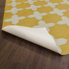 Pattern 23 The Greater Light - vinyl floor cloth underside 