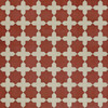 Pattern 23 Red Like Crimson - vinyl floor cloth size 84x84