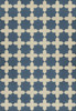 Pattern 23 It is in the Sea - vinyl floor cloth sizes 52x76, 70x102