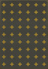 Pattern 24 Samos - vinyl floor cloth size 84x120