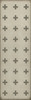 Pattern 24 Kyros - vinyl floor cloth sizes 24x77, 30x96, 26x83, 36x115