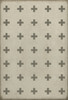 Pattern 24 Kyros - vinyl floor cloth sizes 52x76, 70x102