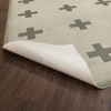 Pattern 24 Kyros - vinyl floor cloth underside 