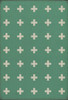 Pattern 24 Hydra - vinyl floor cloth sizes 52x76, 70x102