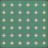 Pattern 24 Hydra - vinyl floor cloth sizes 60x60, 72x72, 84x84