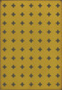 Pattern 24 Crete - vinyl floor cloth sizes 96x140, 120x175