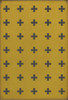 Pattern 24 Crete - vinyl floor cloth sizes 52x76, 70x102