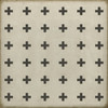 Pattern 24 Ithaca - vinyl floor cloth sizes 60x60, 72x72, 84x84
