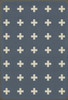 Pattern 24 Greece - vinyl floor cloth sizes 52x76, 70x102