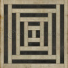 Pattern 30 Jin - vinyl floor cloth, This is the design for all square sizes. 