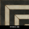 Pattern 30 Zhou - vinyl floor cloth swatch sample