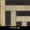 Pattern 30 Ming - vinyl floor cloth swatch sample