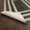 Pattern 30 Shang - vinyl floor cloth underside 