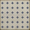 Pattern 24 Skyros - vinyl floor cloth sizes 60x60, 72x72, 84x84