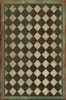 Pattern 9 Checkmate vinyl floor cloth