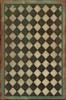 Pattern 9 Checkmate vinyl floor cloth