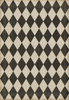 Williamsburg Diamonds Edward - vinyl floor cloth sizes 96x140, 120x175