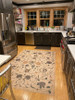 Pura Vida customer use of Floral Martha vinyl floor cloth  70x102