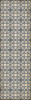 Williamsburg Laramie Lattice James Geddy - vinyl floor cloth size 36x115