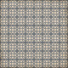 Williamsburg Laramie Lattice James Geddy - vinyl floor cloth sizes 96x96, 120x120
