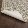 Williamsburg Laramie Lattice Joseph Ward - vinyl floor cloth underside 