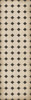 Williamsburg Octagons Adams - vinyl floor cloth size 36x115