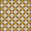 Williamsburg Octagons Jefferson - vinyl floor cloth sizes 60x60, 72x72