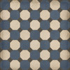 Williamsburg Octagons Washington - vinyl floor cloth sizes 36x36, 48x48