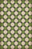 Williamsburg Octagons Wythe - vinyl floor cloth sizes 20x30, 24x36, 38x56, 52x76, 70x102