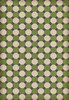 Williamsburg Octagons Wythe - vinyl floor cloth sizes 96x140, 120x175