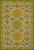 Williamsburg Traditional Cassia - vinyl floor cloth image for all rectangle sizes 
