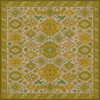 Williamsburg Traditional Cassia - vinyl floor cloth image for all square sizes