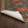 Williamsburg Traditional Clove - vinyl floor cloth underside 