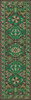 Williamsburg Traditional Dill - vinyl floor cloth sizes 24x77, 30x96, 36x115