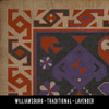 Williamsburg Traditional Lavender - vinyl floor cloth swatch sample