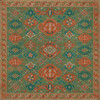 Williamsburg Traditional Mace - vinyl floor cloth image for all square sizes