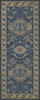 Williamsburg Traditional Nankeen - vinyl floor cloth size 36x90