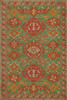 Williamsburg Traditional Nutmeg - vinyl floor cloth image for all rectangle sizes