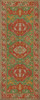 Williamsburg Traditional Nutmeg - vinyl floor cloth size 36x90