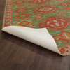 Williamsburg Traditional Nutmeg - vinyl floor cloth underside 