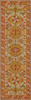 Williamsburg Traditional Saffron - vinyl floor cloth size 36x115