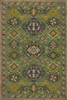 Williamsburg Traditional Sage - vinyl floor cloth image for all rectangle sizes 