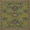 Williamsburg Traditional Sage - vinyl floor cloth image for all square sizes