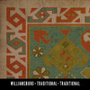 Williamsburg Traditional Traditional - vinyl floor cloth swatch sample