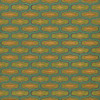 Williamsburg Wavy Lines Defoe - vinyl floor cloth sizes 60x60, 72x72