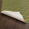 Williamsburg Wavy Lines Defoe - vinyl floor cloth underside 