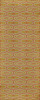 Williamsburg Wavy Lines Goldsmith - vinyl floor cloth sizes 30x75, 36x90